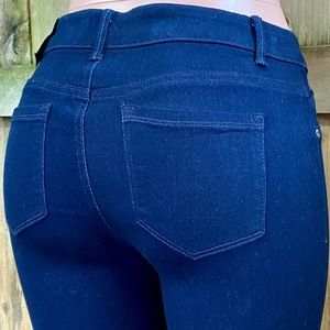 A3 Denim Skinny Ankle Dark Rinse Stretch Jeans NWT